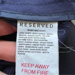 Reserved  Made in Europe Navy Blue High Rise Shorts US Size 6 Photo 7