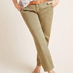 Anthropologie Chino by  Relaxed Fit Chino Pants Green Size 27 Photo 0