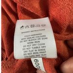 Charlie Holiday  Textured Mini Skirt Women's‎ 6 Orange Rust Elastic Waist NWT Photo 3