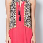 THML CONTRAST PANEL TUNIC dress sz XS Photo 2