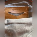 Anthropologie  Lucky Penny Elegant Green and Tan Floral coin purse Photo 2