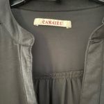 Camaieu French Clothing Company Black Silky Dress Est.‎ Size Small Photo 2