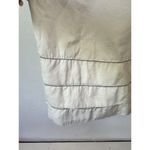 Saylor  Maternity Adalene Dress White Smocked Maxi Dress Size Large Photo 6