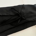 Rumor Boutique Small Wrap Mini Dress Little Black Dress Minimalist Slay Y2K chic Photo 9