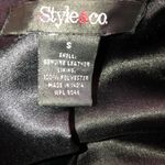 Style & Co  zippered leather jacket Photo 5