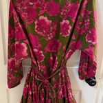 Olivaceous  Dress Floral Photo 0