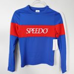 Speedo  Women's Jetstream Long Sleeeve Colorblock Rashguard Top Photo 2