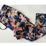 Rachel Rachel Roy • Colorful Tropical Palm Print Drawstring Pants Blue Size M Photo 0