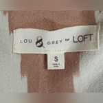 Lou & grey ‎ Tan and Cream Ikat Jumpsuit Size Small EUC Photo 4