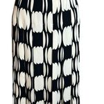 Hugo Boss  Vafalta1 pleated skirt black white Sz 2 Photo 5