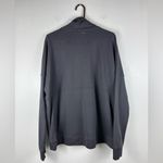 Allfenix Women's XL Sweater Dark Gray Charcoal Pullover Quarter Zip Sweatshirt Photo 6