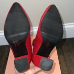 Wild Pair NIB  Baybe Bling Sock Booties - Red Photo 6