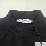 We Wore What Mockneck Dress in Black & Ivory Photo 9