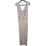 Free People  Daria Graphic Maxi Dress in Ivory Combo Size XL Photo 4