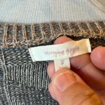 Cozy Sweater Fringe Western V Neck Rodeo Acrylic Wool Womens S Oversized Tan Photo 6