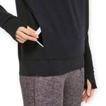 Lululemon | Sz 4 | Go Forward Black Funnel Neck Long-Sleeve Pullover Sweatshirt Photo 3