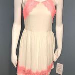 Free People  Alabaster Georgia Lace Neon Dress 4 Photo 3