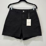 Everlane  Womens Utility Shorts 6 NWT $88 Organic Cotton High Waist Slouchy Photo 2