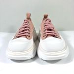 Alexander McQueen Tread Slick Low Top Sneaker Pink Size 37 NEW Photo 4