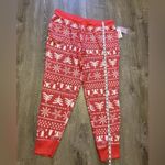 Joyspun Textured Joggers Pajama Pants Begonia Pink Womens Size XL NWT Christmas Red Photo 2