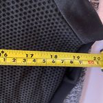 Athleta Women's size Medium Gray and Black Quarter-Zip Pullover Athletic Gym Photo 5