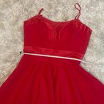 Laundry by Design  Spaghetti Strap Silk & Cotton Dress Blush Red Size Petite Sz 6 Photo 13