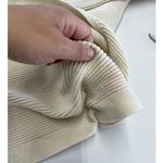 Love, Whit by Whitney Port Sweater Womens X Large Cream Crisscross Ribbed Knit‎ Size XL Photo 9