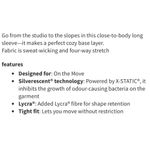 Lululemon Close Call Long Sleeve Henley Top Solid Black Pullover Small V Neck Photo 9