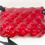 The Bubble Bag Red Puffy Crossbody Small Mini Bag Photo 5