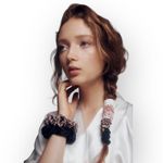 new Slip 𖦹 Skinny Silk Hair Scrunchie 𖦹 Rose Gold Leopard 𖦹 Luxury Gift Box Photo 9