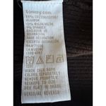 Tommy Hilfiger  Ribbed Knit Top Chocolate Brown Split Neck (L) Neutral Minimalist Photo 7