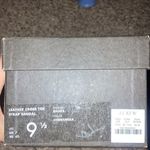 J.Crew Blue Leather Cross Toe Strap Sandals Made in Italy - Brand New Size 9.5 Photo 7