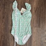 NEW Serendipity by Shrimp & Grits Christine Floral One Piece Swimsuit XS Green Photo 8