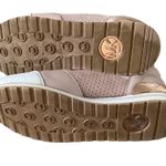 Michael Kors MK Allie trainer pink rose gold sneaker shoes Sz 8 lace up shoes Photo 5