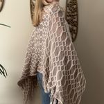 2Chic Beige and Cream Knit Poncho Tan Size undefined Photo 6
