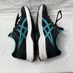 ASICS Womens Black Turquoise Gel Contend 5 Running Sneakers Size 8.5 Photo 7
