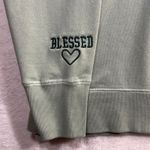 Maurice's  XXL Mama Spell Out Green Sweatshirt Blessed Lounge Cozy Soft Oversized Photo 3