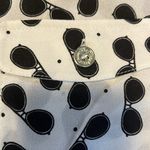 Karl Lagerfeld Karl Lagerfield medium sunglasses long sleeve lightweight blouse. Photo 2