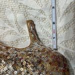 White House | Black Market White House Black Market Raquelle Gold Silver Sequined Low Heels Holiday Size 8 Photo 10