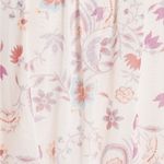 Free People Wildflower Honey Floral Print Mesh Top Ivory Combo Large Photo 4