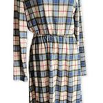 Womens Eloges Winter Plaid Cabin Maxi Dress Photo 0