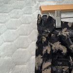 Peruvian Connection  Brocade‎ Velvet Pants 12 Floral Baroque Holiday Dark Romance Photo 5