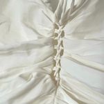 ZARA  Ruched Ruffled Dress - Size M Photo 2