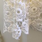 FINAL MARKDOWN Ladies lapis crocheted skirt small Photo 1