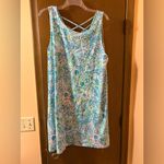 Lilly Pulitzer  Kristen Swing Dress in Lilly Loves South Carolina Surf Blue Photo 2