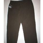 Coldwater Creek New NWT $129 Robert Kitchen Side Vent Pants Womens 6 Brown Crop Photo 0