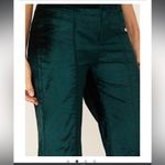 Free People Walk With You Velvet Flare Trouser Size 30 in Wine/Burgundy Photo 2