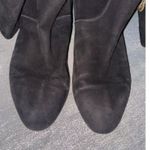 Women's Vintage Escada Black Suede Boots Size 36 Photo 7