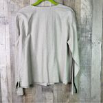 Cherokee Size XL Very Light Green Tone/Tint w/Embroidered Flowers Button… Photo 1