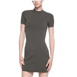 SKIMS  Outdoor Mock Neck Mini Dress – Black
Size XL Photo 1